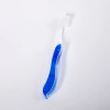 Travel foldable toothbrush, blue